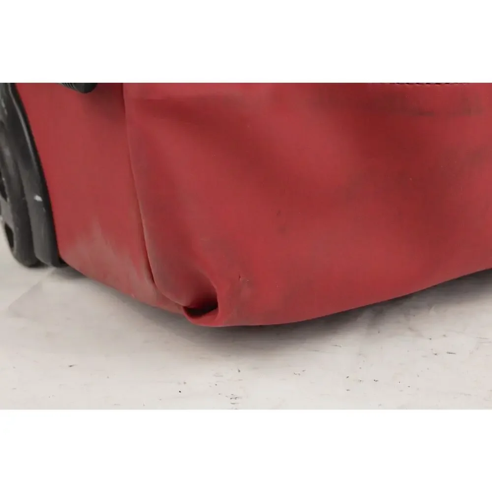 Samsonite Rolling Backpack Wheeled Travel Laptop Carry On Red Telescoping Handle